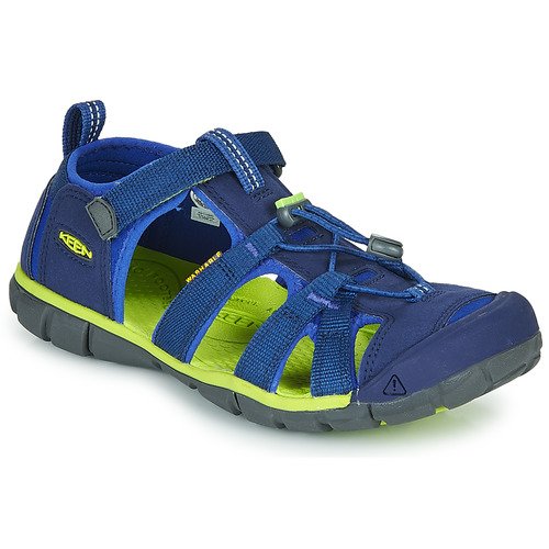 Sapatos Criança Sandálias desportivas Keen SEACAMP II CNX Azul / Verde