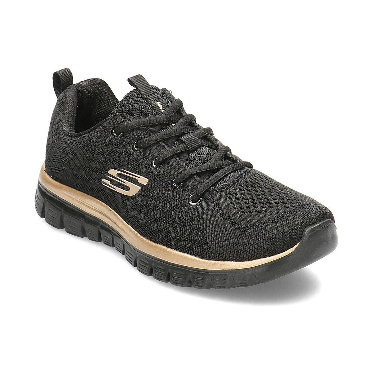 Sapatos Mulher Sapatilhas Skechers Get Connected Preto