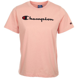 Textil Mulher Novidades do mês Champion Crewneck T-Shirt Wn's Rosa