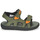 Sapatos Rapaz Sandálias Timberland PERKINS ROW 2-STRAP Verde / Laranja