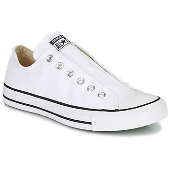 Sapatos Mulher Slip on Converse CHUCK TAYLOR ALL STAR SLIP CORE BASICS Branco