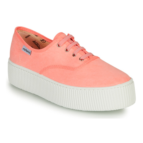 Sapatos Mulher London Victoria DOBLE FLUO Coral