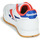 Sapatos Homem Sapatilhas Reebok Classic CL LEATHER MARK Cinza / Branco / Vermelho