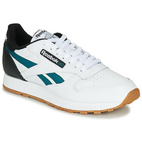 Sapatos Homem Sapatilhas Reebok Classic CL LEATHER MU Branco / Preto