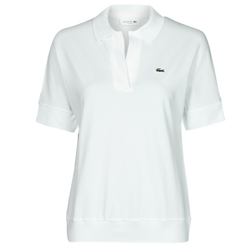 Textil Mulher Polos mangas curta Lacoste BERRY Branco