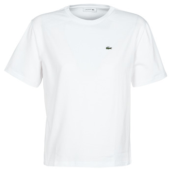 Textil Mulher T-Shirt mangas curtas Lacoste BENOIT Branco