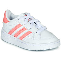 Sapatos Rapariga Sapatilhas Laceless adidas Originals NOVICE EL I Branco / Rosa