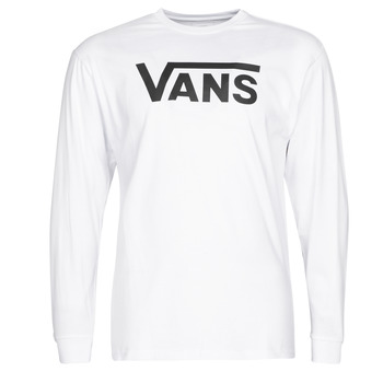 Textil Homem T-shirt mangas compridas Vans VANS CLASSIC Branco