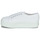 Sapatos Mulher Sapatilhas Superga 2790-COTWPRINTEDLOGOGLITTER Branco