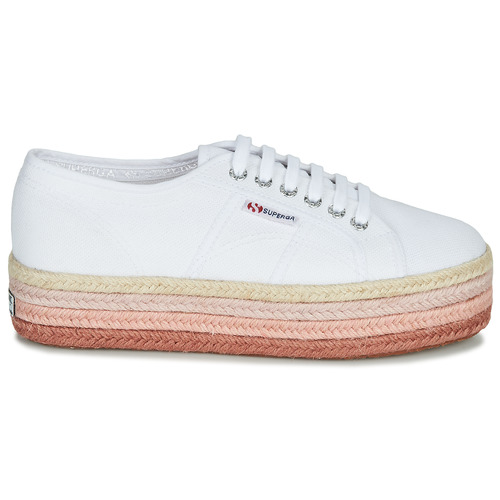 Superga 2790-COTCOLOROPEW Branco / Rosa