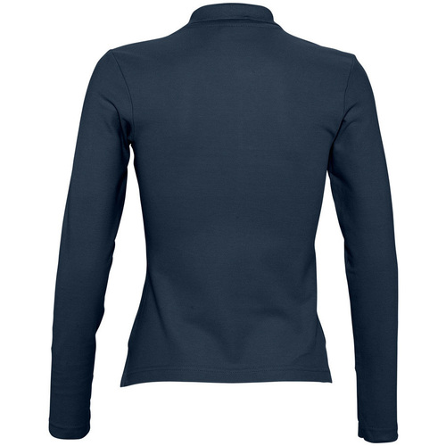Sols PODIUM COLORS-POLO MUJER MANGA LARGA-100% algodón Azul
