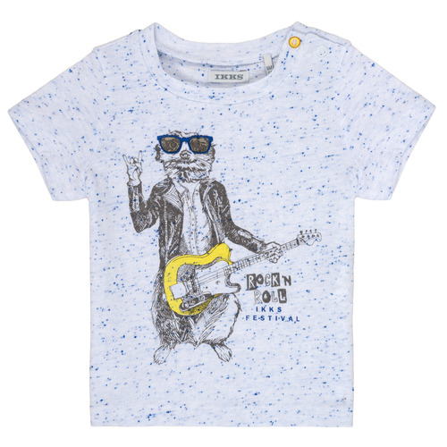 Textil Rapaz T-Shirt mangas Kids Ikks MARIO Branco