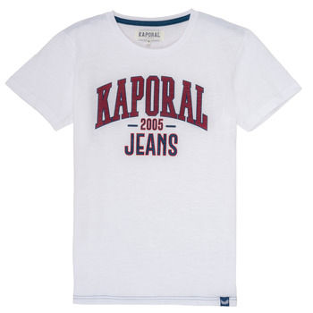 Textil Rapaz T-Shirt mangas curtas Kaporal ERNIE Branco