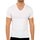 Textil Homem T-Shirt mangas curtas Abanderado 0508-BLANCO Branco