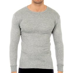 Roupa de interior Homem Camisolas de interior Abanderado Pack-3 camisetas fibra m/l blanco Cinza