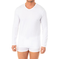 Roupa de interior Homem Camisolas de interior Abanderado Camiseta X-Temp m/larga Branco