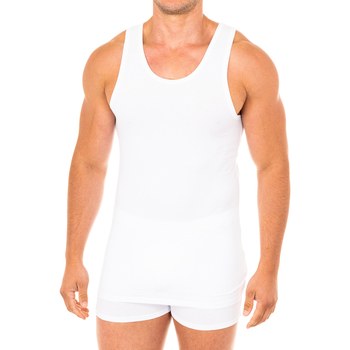 Roupa de interior Homem Camisolas de interior Abanderado Camiseta Advanced tirantes Branco