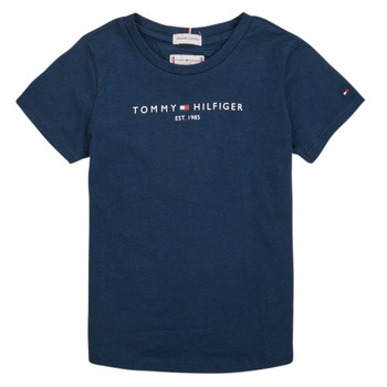 Textil Rapariga T-Shirt mangas slim Tommy T3B4-32585-0371 Hilfiger KG0KG05023 Marinho