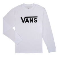 Textil Rapaz T-shirt mangas compridas Vans BY VANS CLASSIC LS Branco