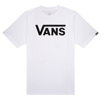 Textil Criança T-Shirt mangas curtas Vans BY VANS CLASSIC Branco