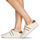Sapatos Mulher Sapatilhas MICHAEL Michael Kors IRVING STRIPE LACE UP Cru / Leopardo