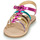 Sapatos Rapariga Sandálias Quadros / telas MAYANA Multicolor