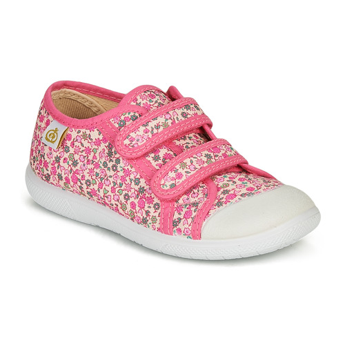 Sapatos Rapariga Sapatilhas Douceur d intéri GLASSIA Rosa / Multicolor