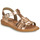 Sapatos Rapariga Sandálias Emporio Armani Empagnie ROLUI Bronze