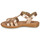 Sapatos Rapariga Sandálias Citrouille et Compagnie ROLUI Bronze