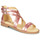 Sapatos Rapariga Sandálias Sala de jantarmpagnie IMOURAT Rosa / Ouro