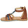 Sapatos Rapariga Sandálias Toalha de praia GITANOLO Marinho / Camel