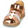 Sapatos Rapariga Sandálias Atletico De Madrmpagnie FRINOUI Bronze / Rosa