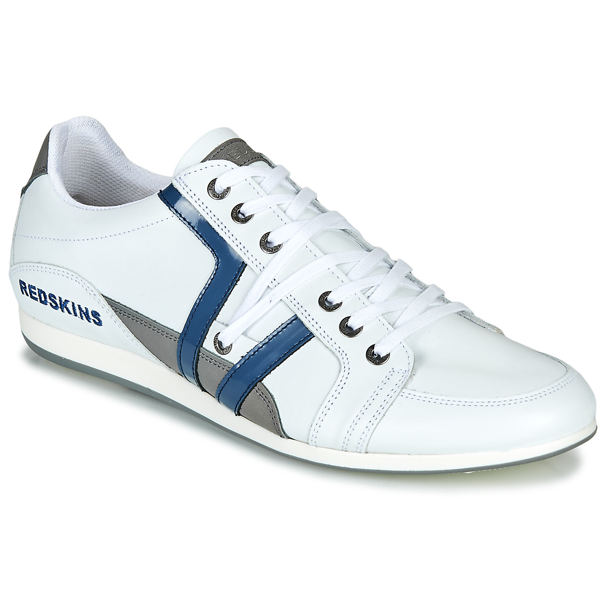 Sapatos Homem Sapatilhas Redskins WARREN Branco / Azul / Cinza