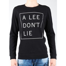 Textil Homem T-shirt mangas compridas Lee Don`t Lie Tee LS L65VEQ01 black, white
