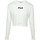 Textil Mulher T-Shirt mangas curtas Fila italienneset Reva Cropped T-Shirt Branco