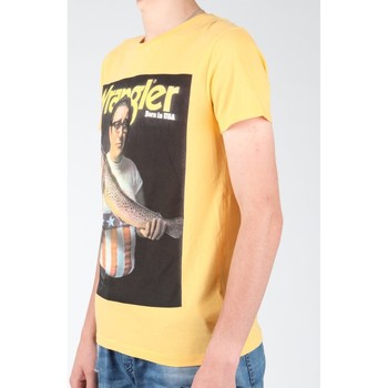 Wrangler T-shirt  S/S Graphic T W7931EFNG Amarelo