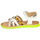 Sapatos Rapariga Sandálias Gioseppo STAGGIA Branco / Amarelo