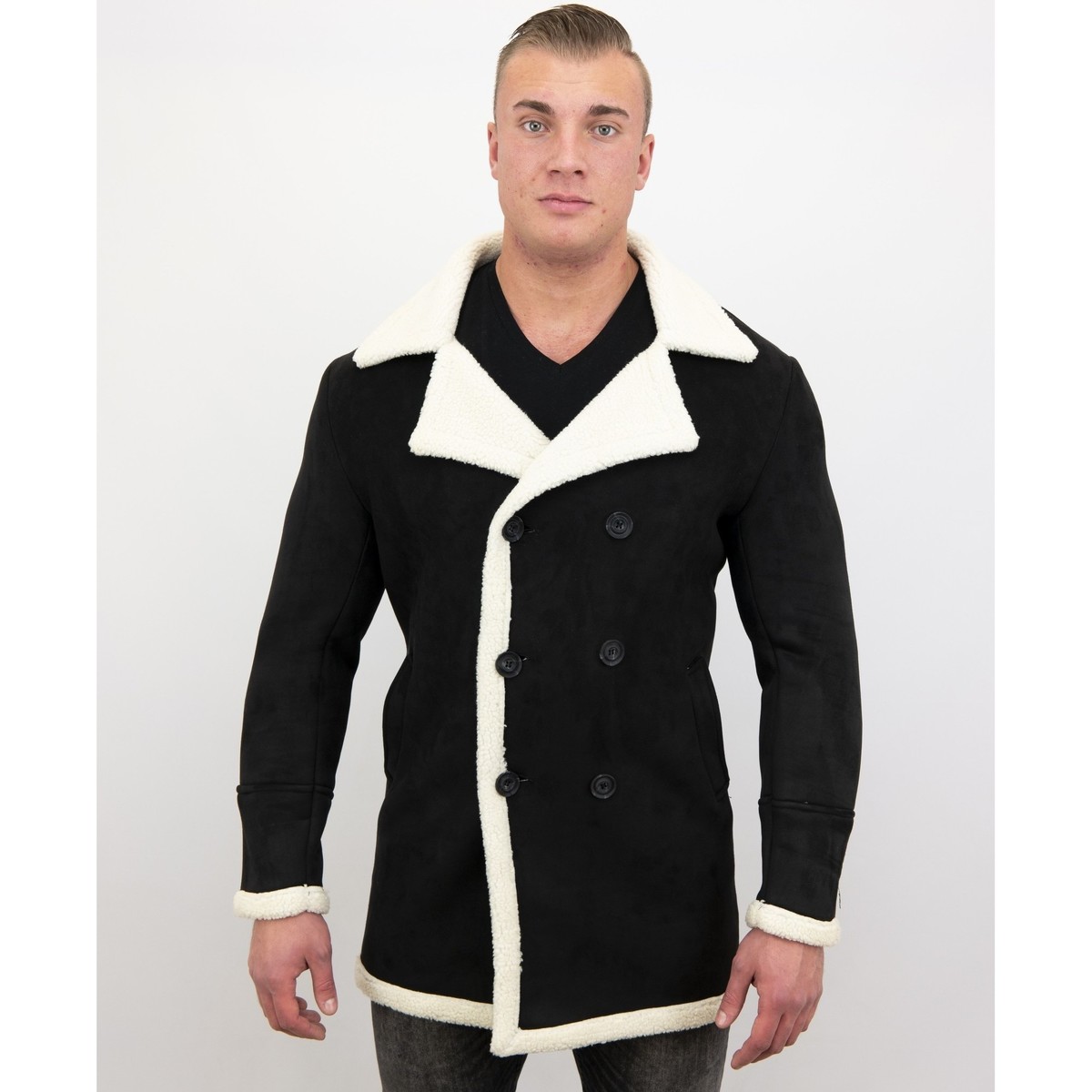 Textil Homem Casacos/Blazers Tony Backer 102959520 Preto