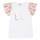 Textil Rapariga Ariat International Logo Long Sleeve T Shirt Womens NOLELI Branco