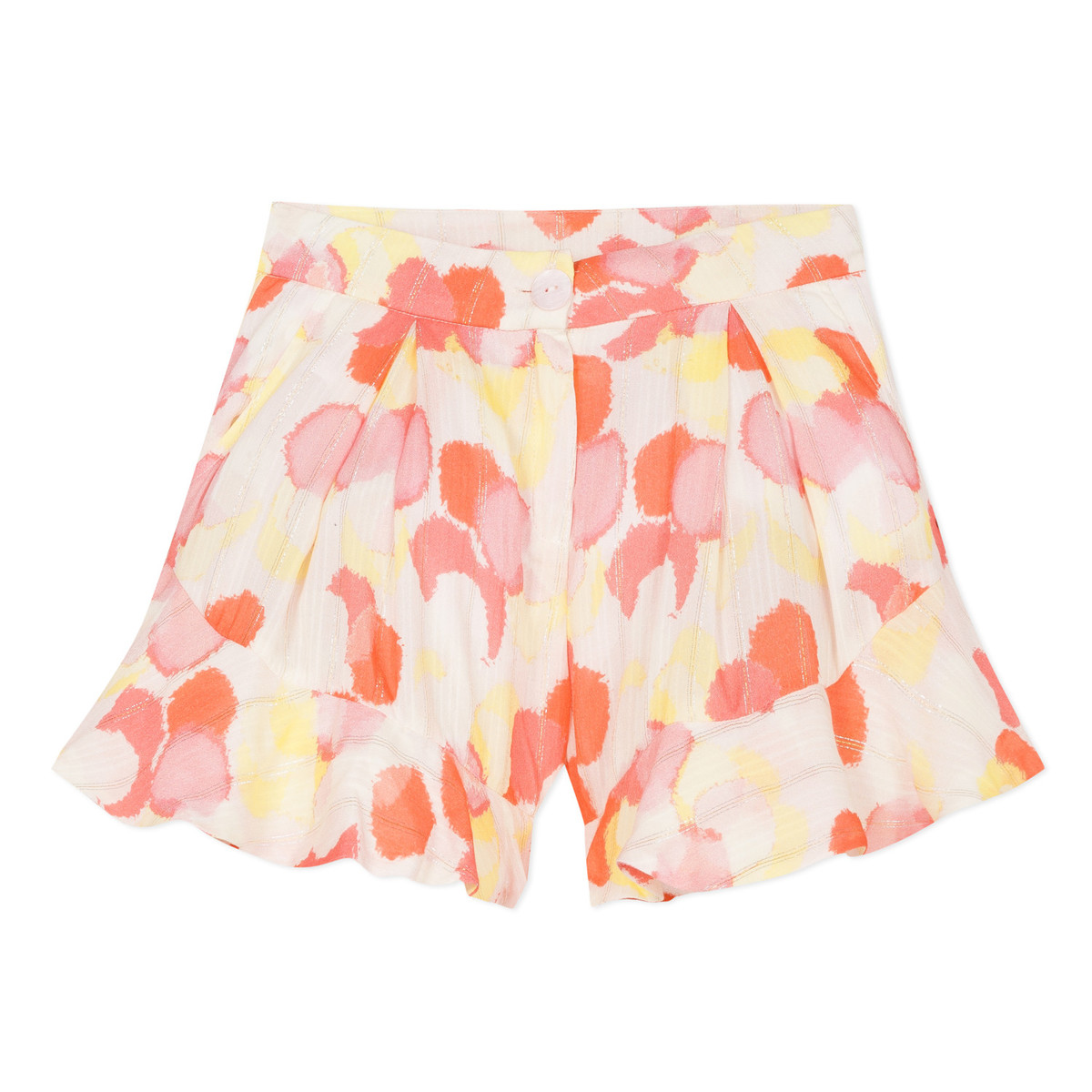 Textil Rapariga Talita Shorts / Bermudas Lili Gaufrette LORIA Multicolor