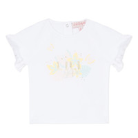 Textil Rapariga T-Shirt mangas curtas Lili Gaufrette KERINI Branco