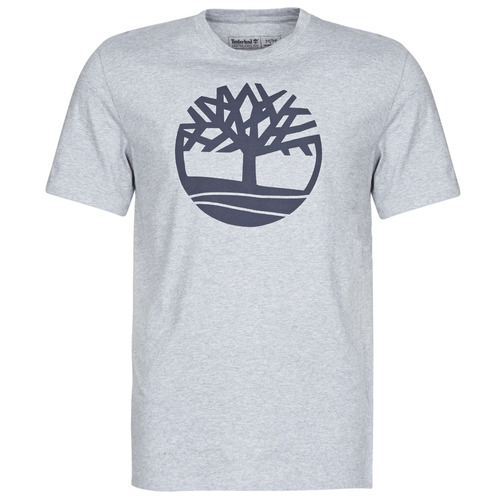 Textil Homem T-Shirt mangas curtas Timberland talla SS KENNEBEC RIVER BRAND TREE TEE Cinza