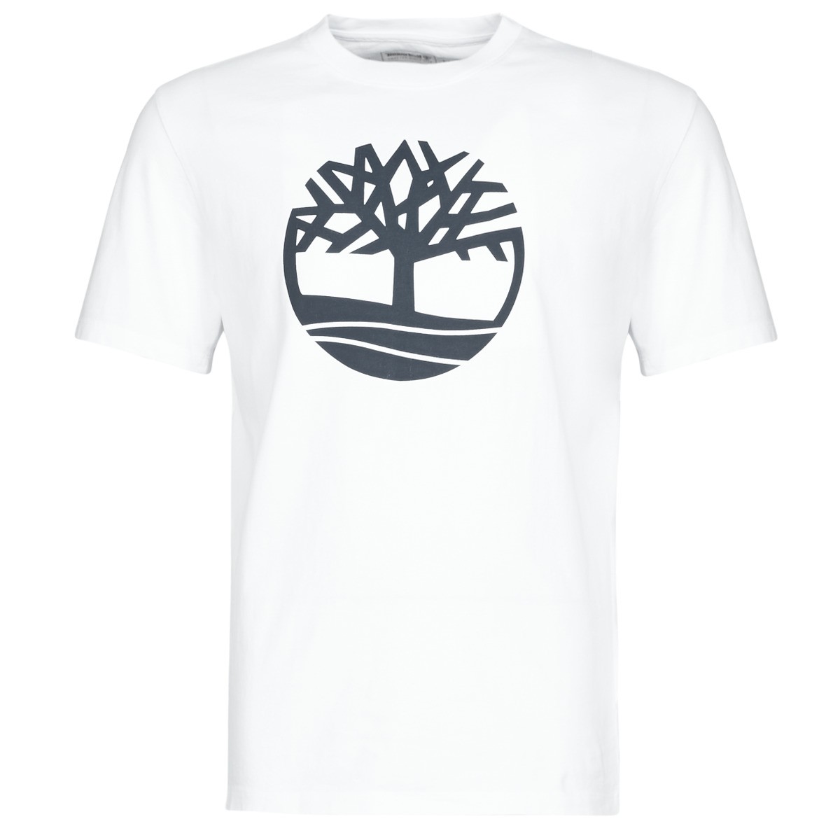 Textil Homem T-Shirt mangas curtas Timberland female SS KENNEBEC RIVER BRAND TREE TEE Branco