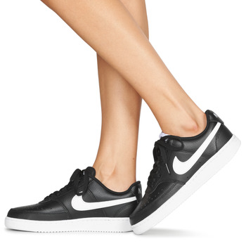 Nike COURT VISION LOW Preto / Branco