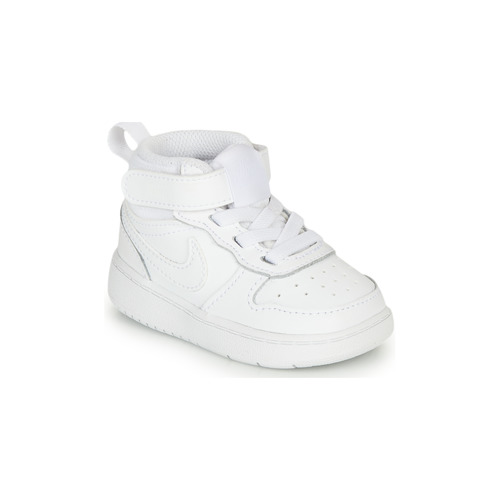 Sapatos Criança Sapatilhas clearance Nike COURT BOROUGH MID 2 TD Branco