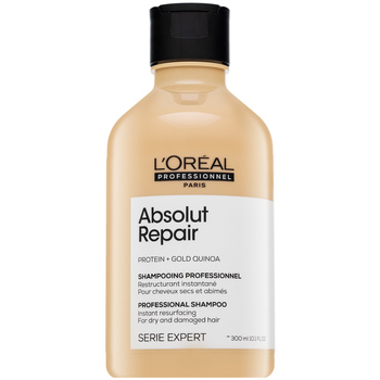 beleza Mulher Shampoo L'oréal Absolut Repair Gold Quinoa+ Protein Champu 300ml Absolut Repair Gold Quinoa+ Protein Champu 300ml
