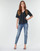 Textil Mulher Calças Marron Jeans G-Star Raw 3301 HIGH STRAIGHT 90'S ANKLE WMN Azul