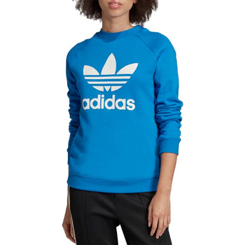 Textil Mulher Casacos fato de treino snoop adidas Originals snoop adidas Trefoil Crewneck Sweatshirt Azul