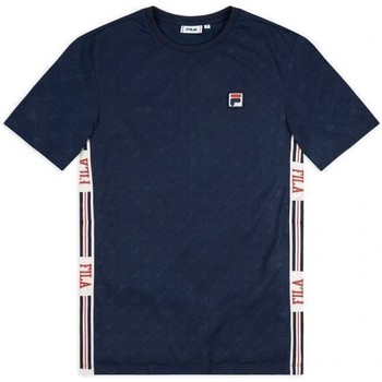 Textil Homem T-shirts e Pólos 1011085.19B Fila NARIMAN AOP Azul