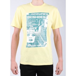 Textil Homem T-Shirt mangas curtas DC Shoes DC SEDYZT03769-YZL0 yellow